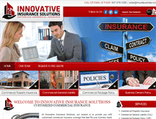 Tablet Screenshot of iinsurebusiness.com